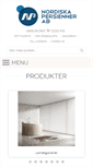 Mobile Screenshot of nordiskapersienner.com